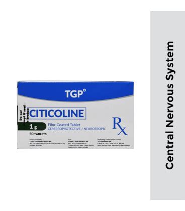 citicoline 1 gram price philippines|Rx: TGP Citicoline Tab 1g .